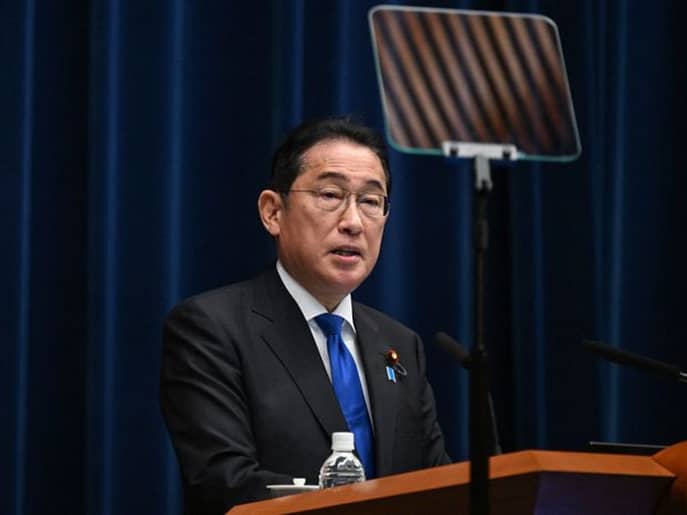 Japan's Prime Minister Fumio Kishida announces his resignation, sparking a leadership contest amid political scandals and economic challenges