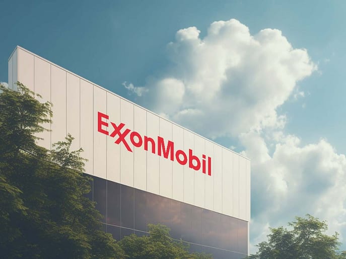 View of the ExxonMobil building